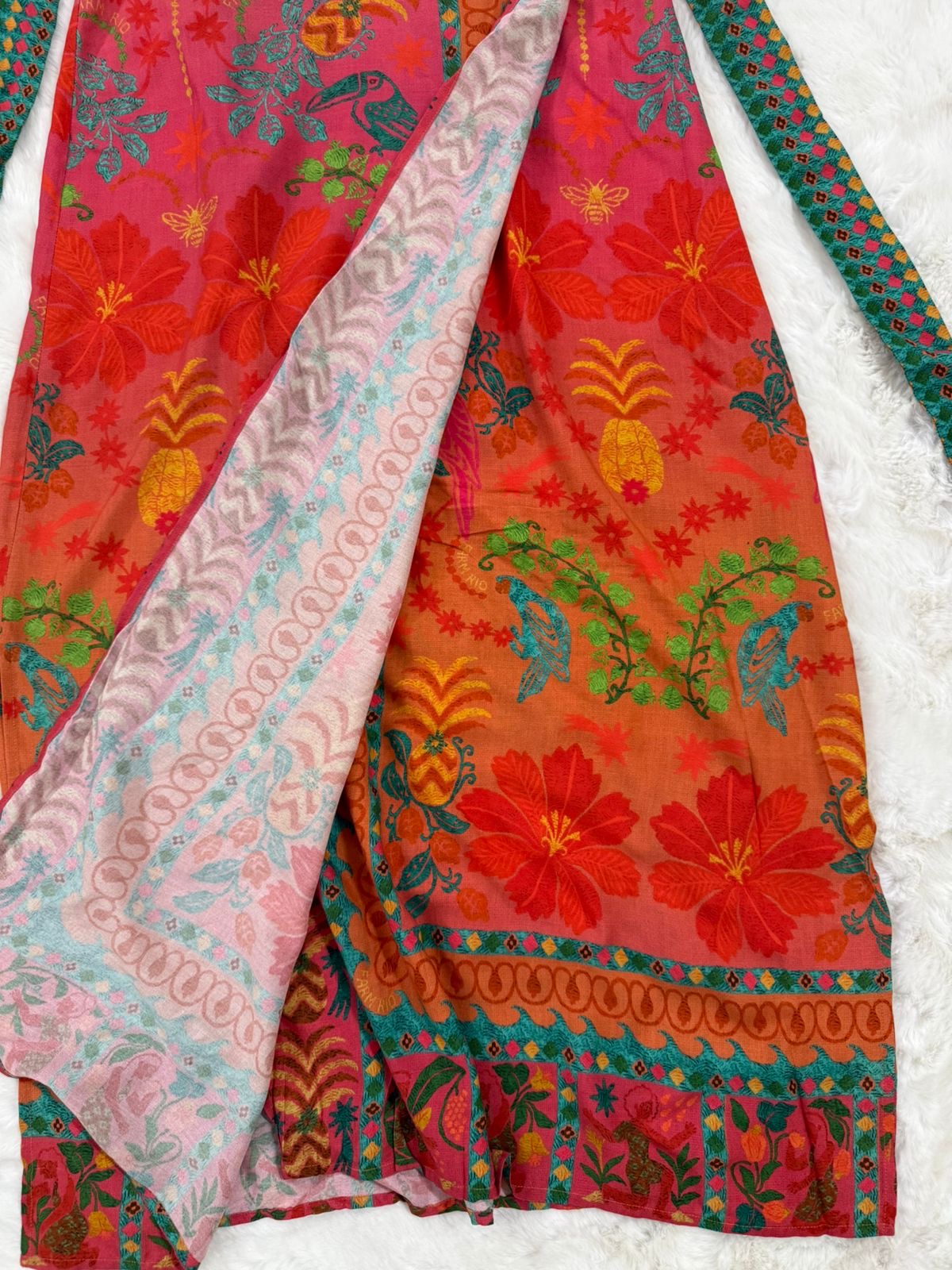 Top&wrap around skirt