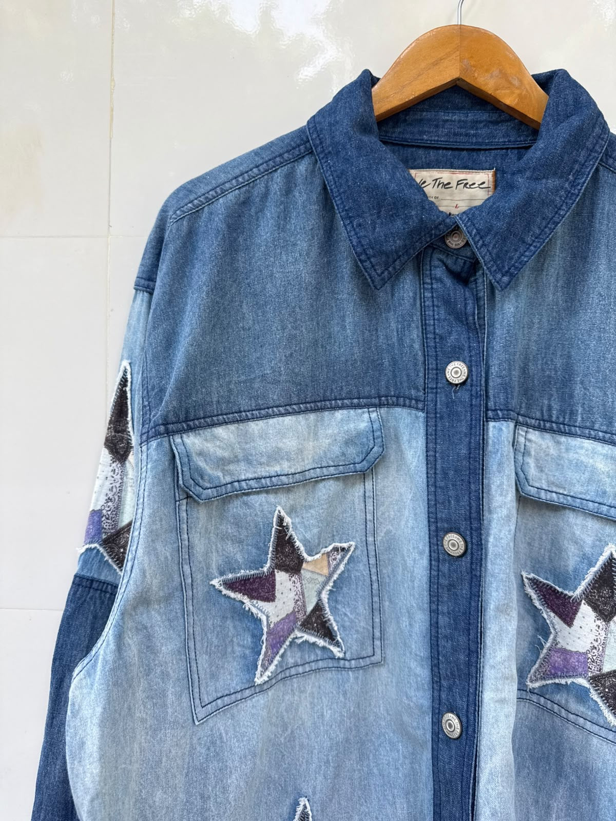 Denim shirt