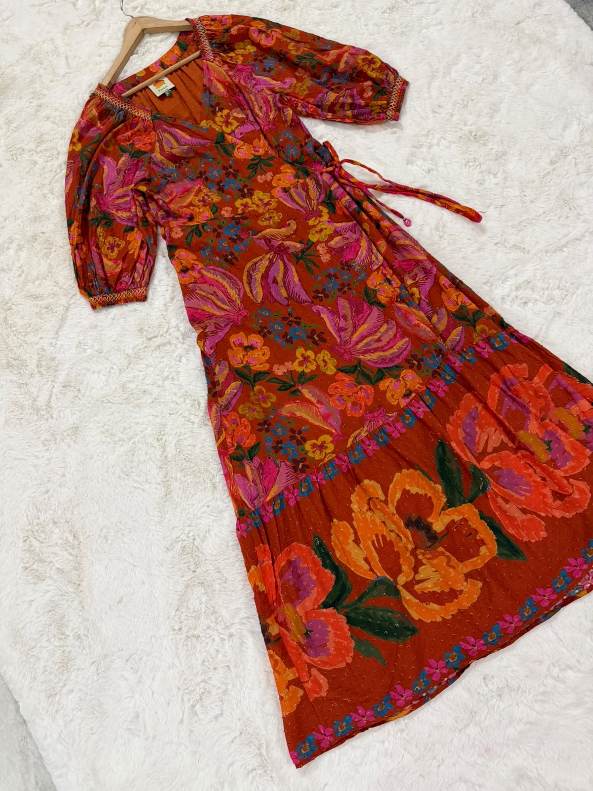 Wrap around dress
