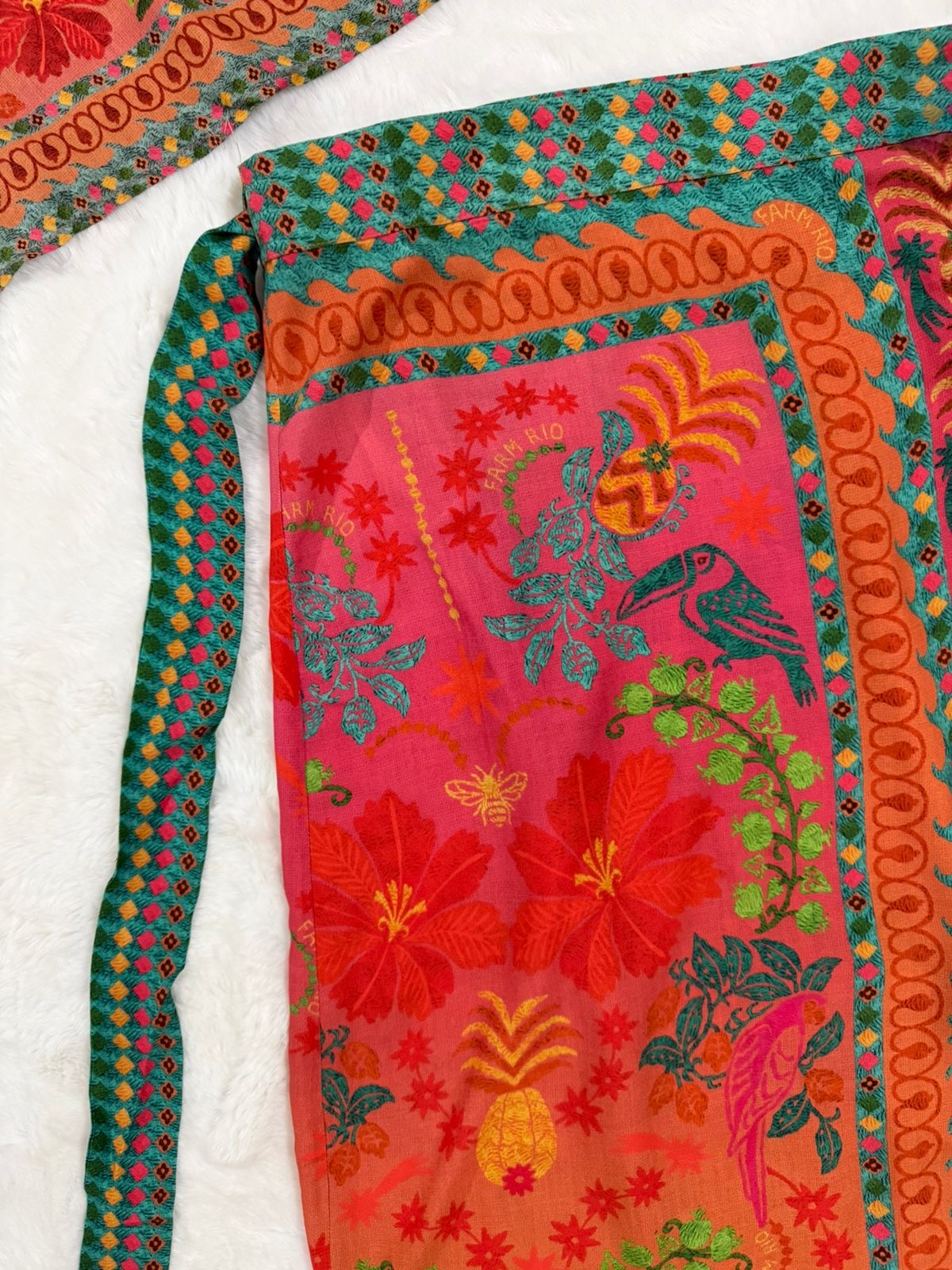 Top&wrap around skirt