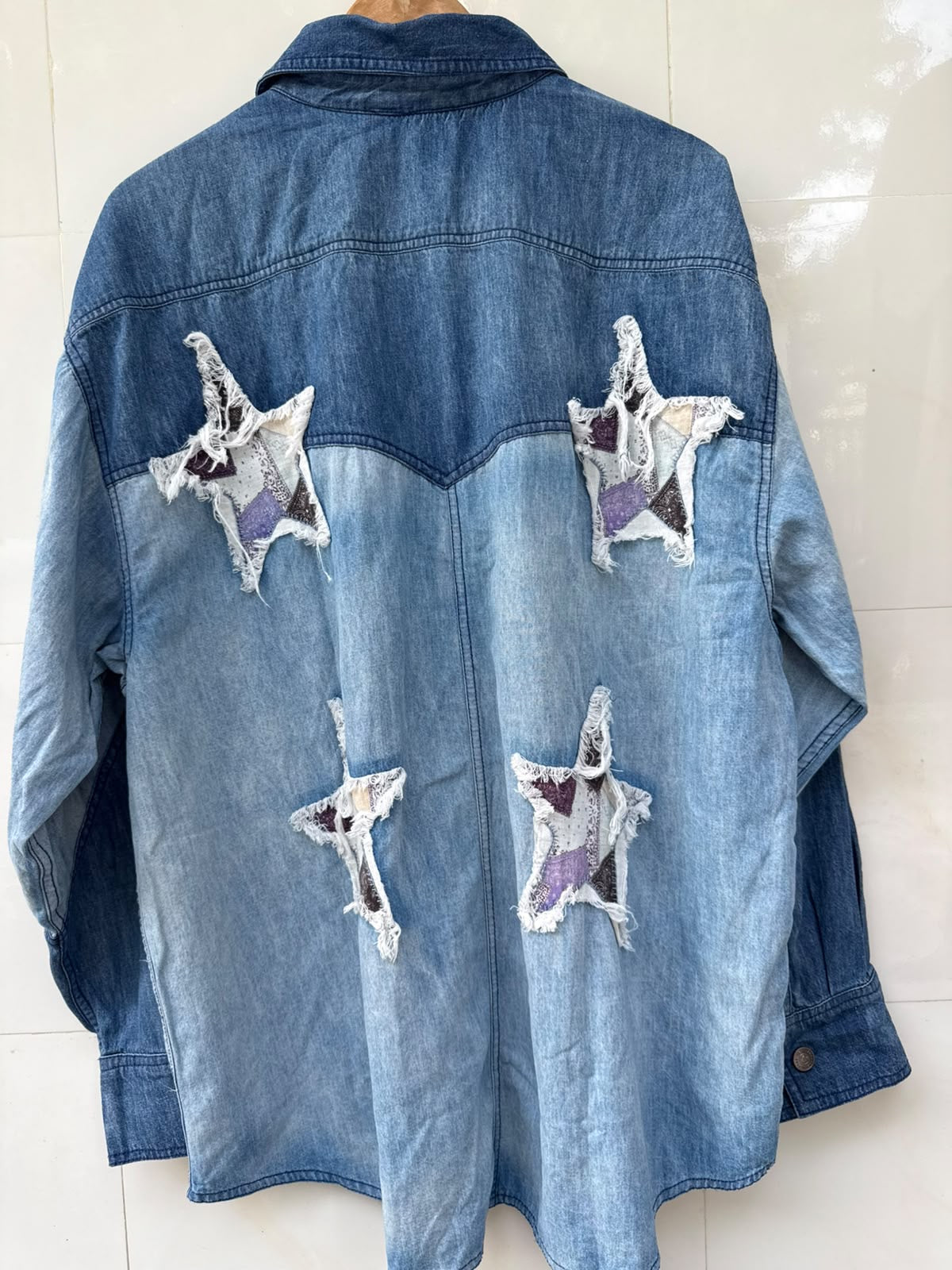 Denim shirt