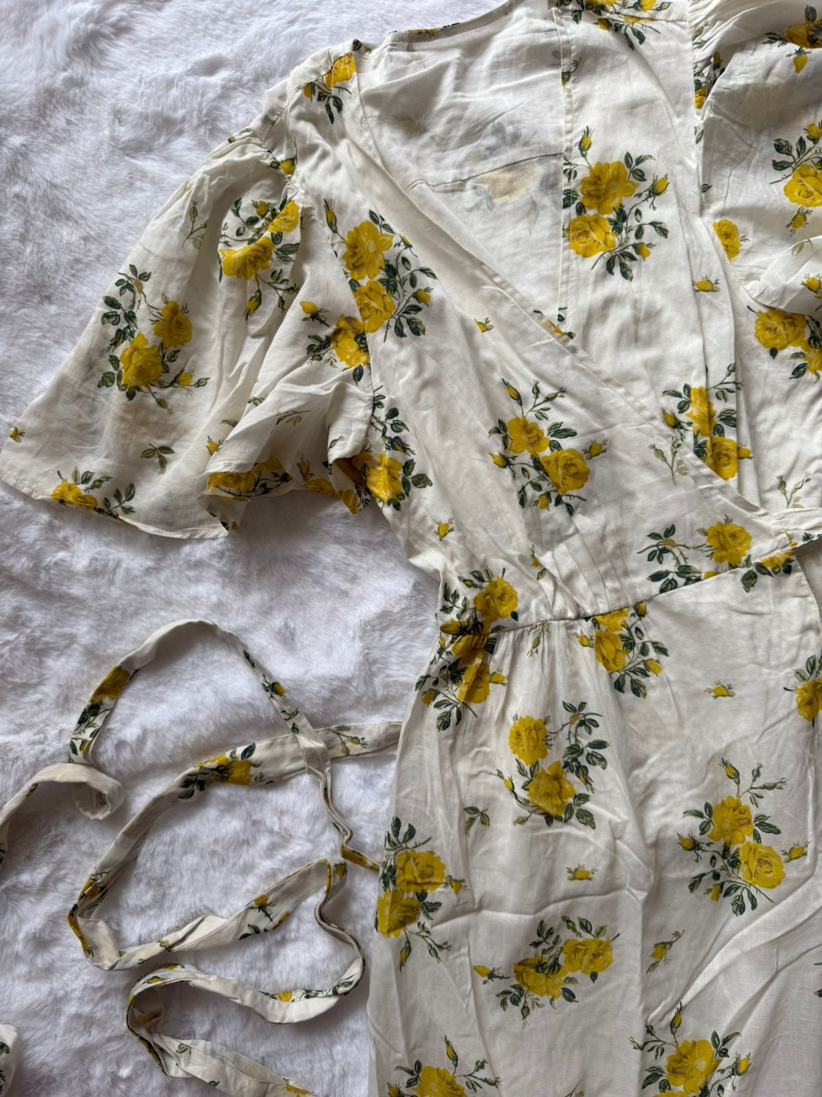 Wrap around dress