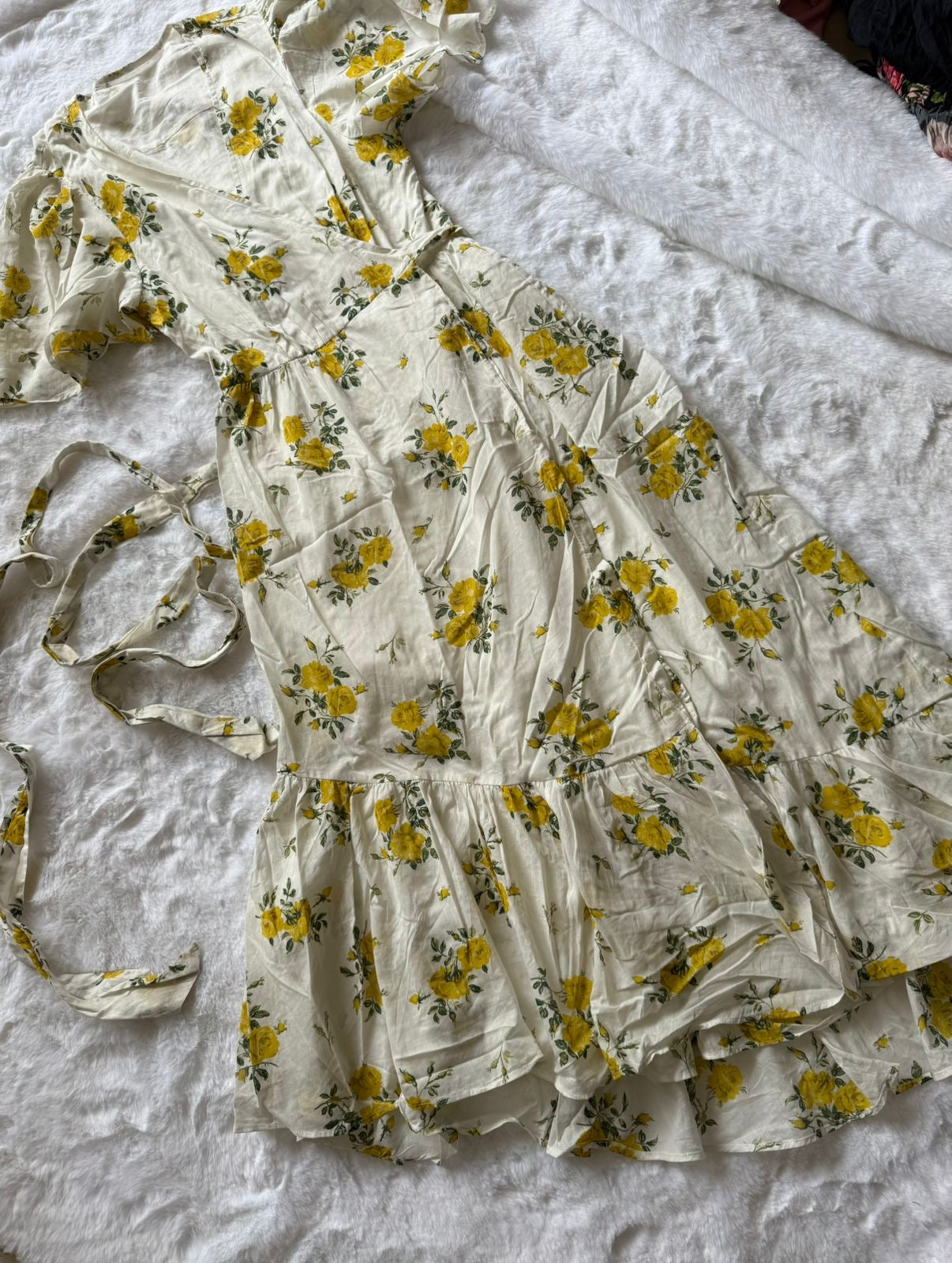 Wrap around dress