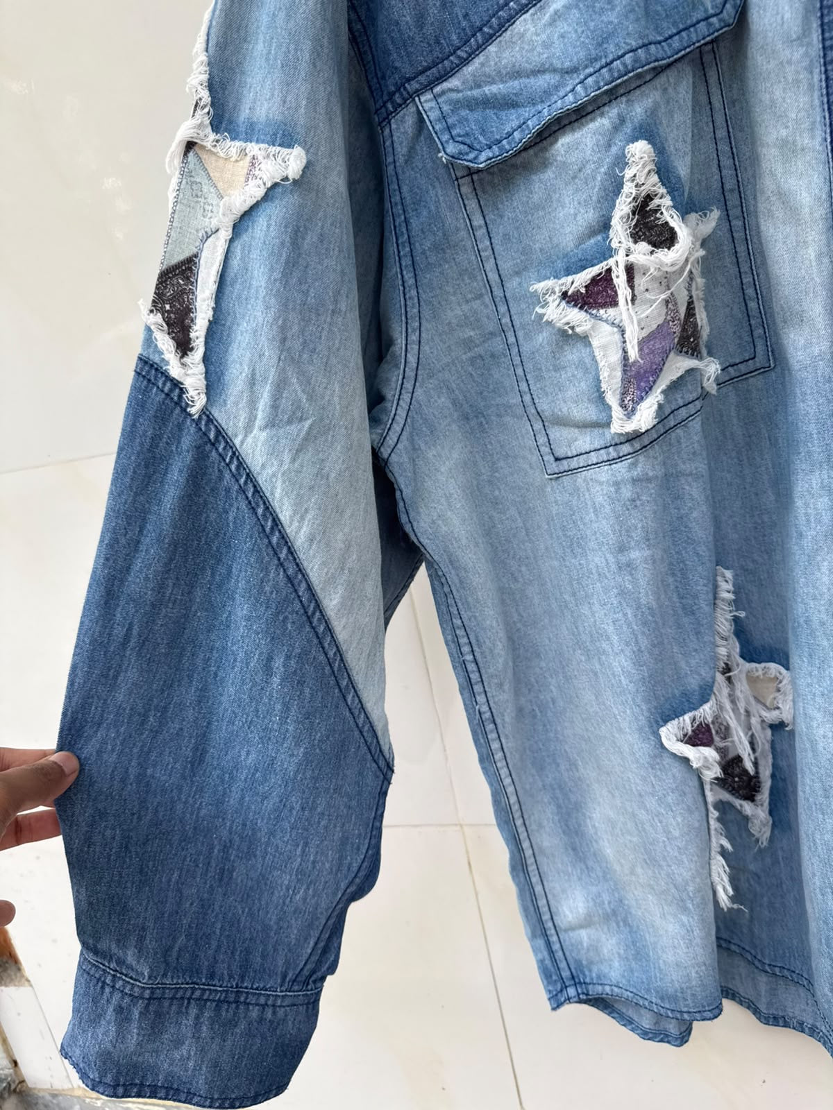 Denim shirt
