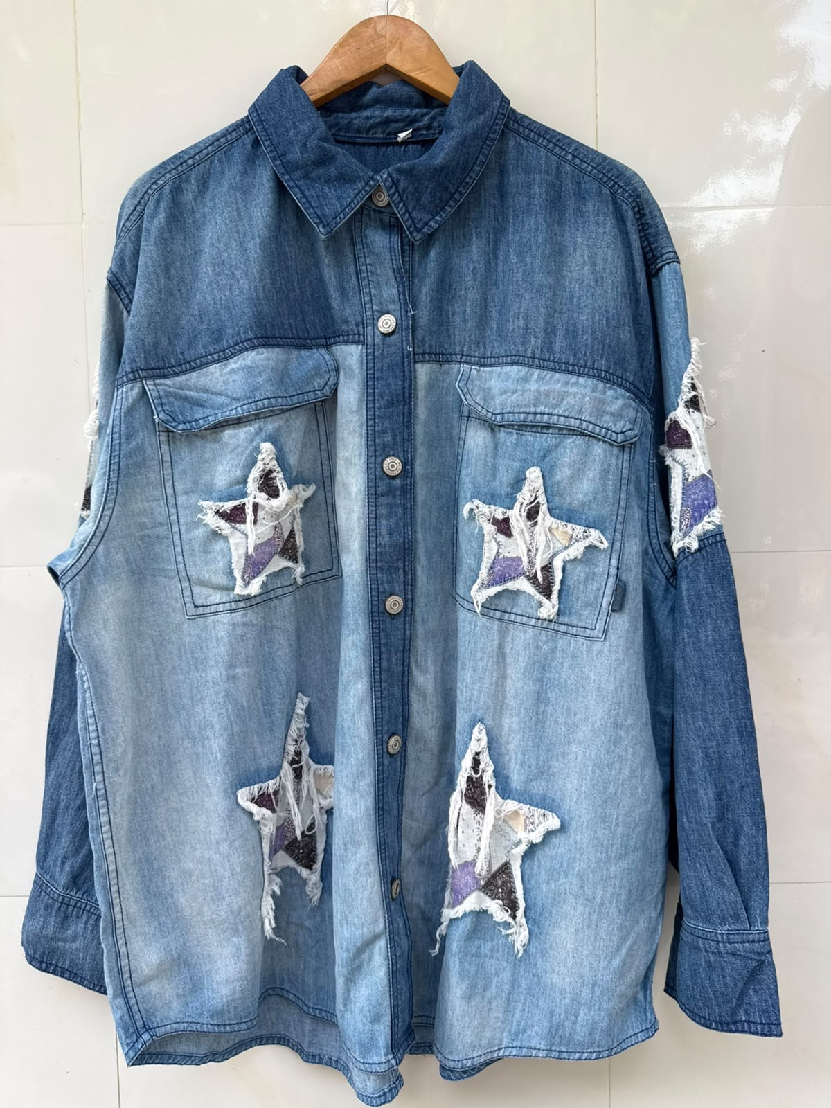 Denim shirt