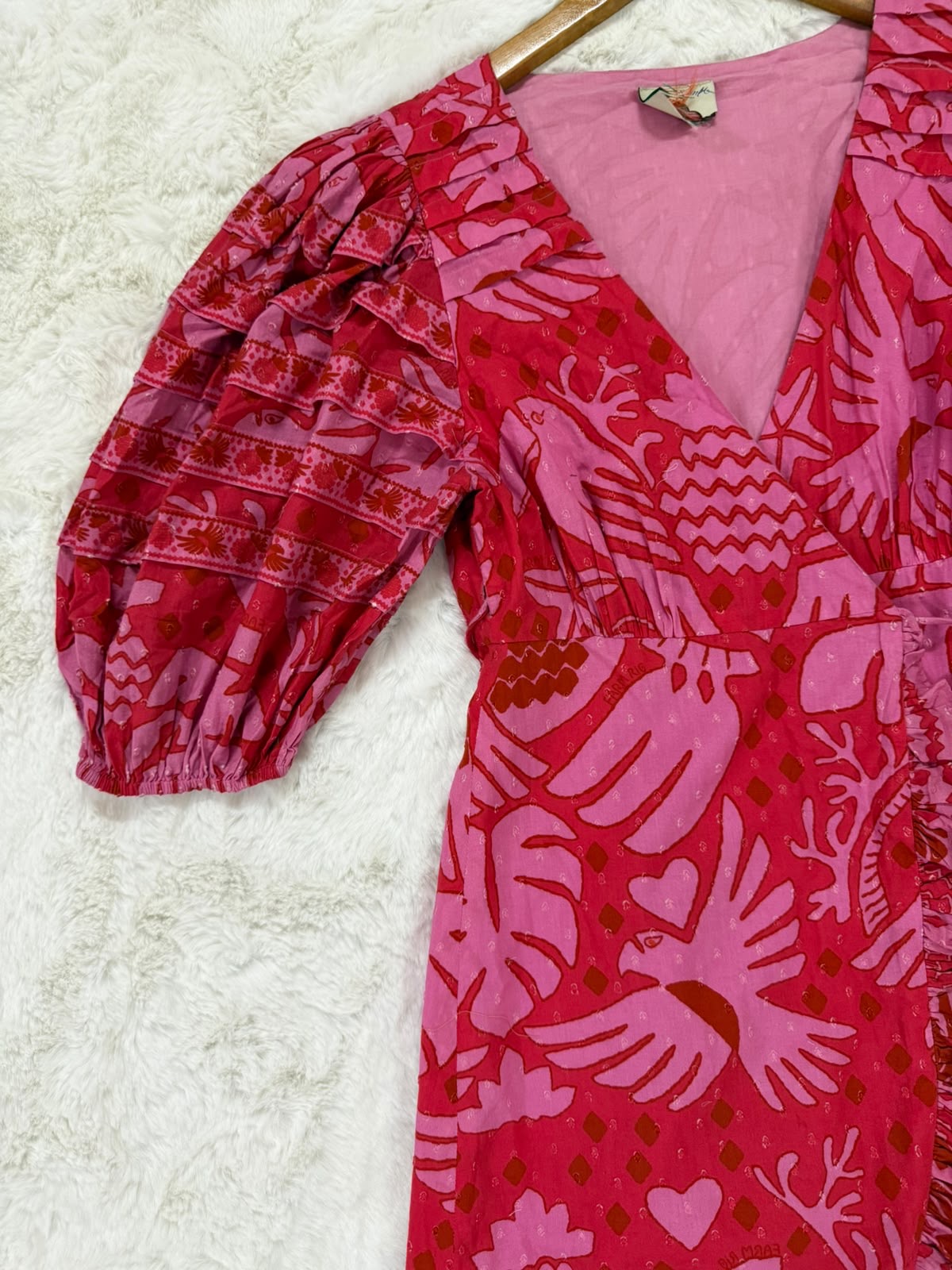 Wrap around dress