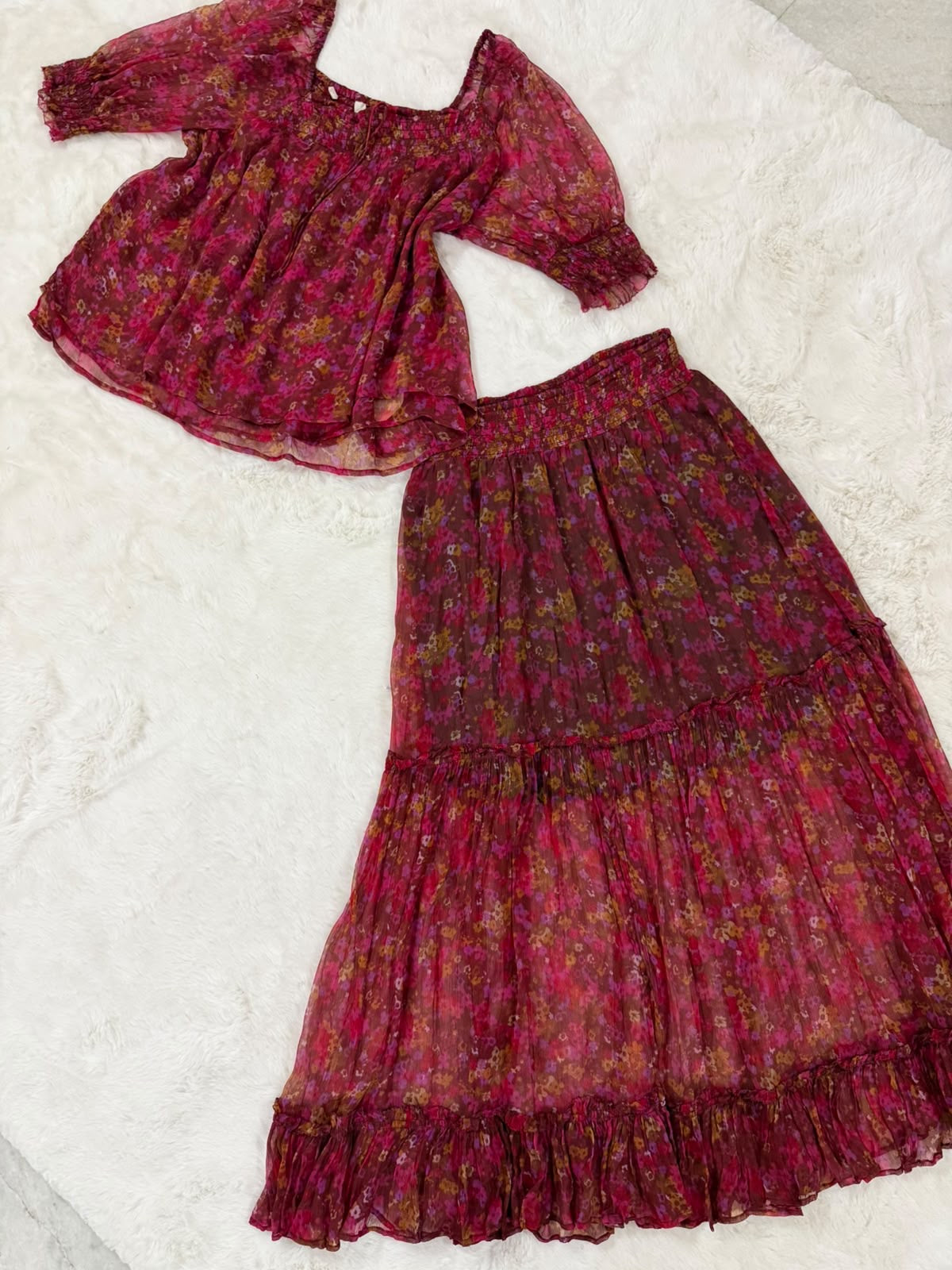 Skirt&top