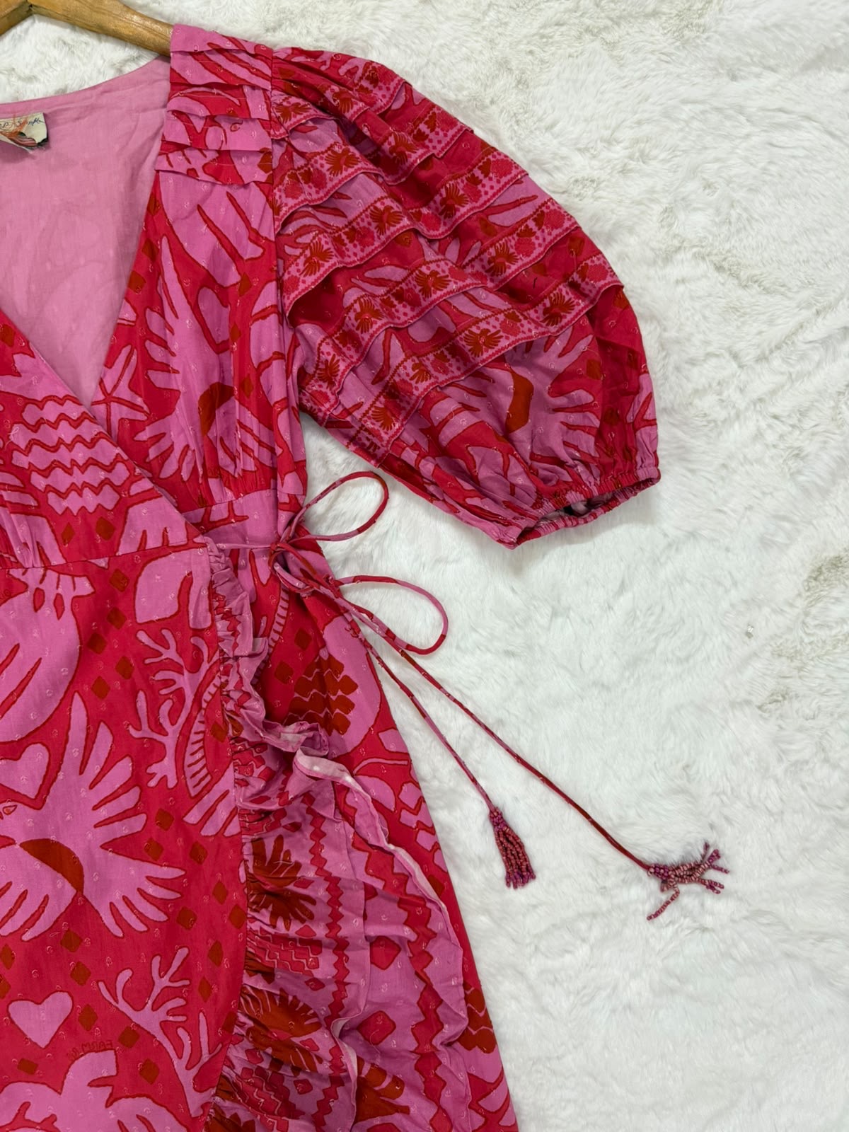 Wrap around dress