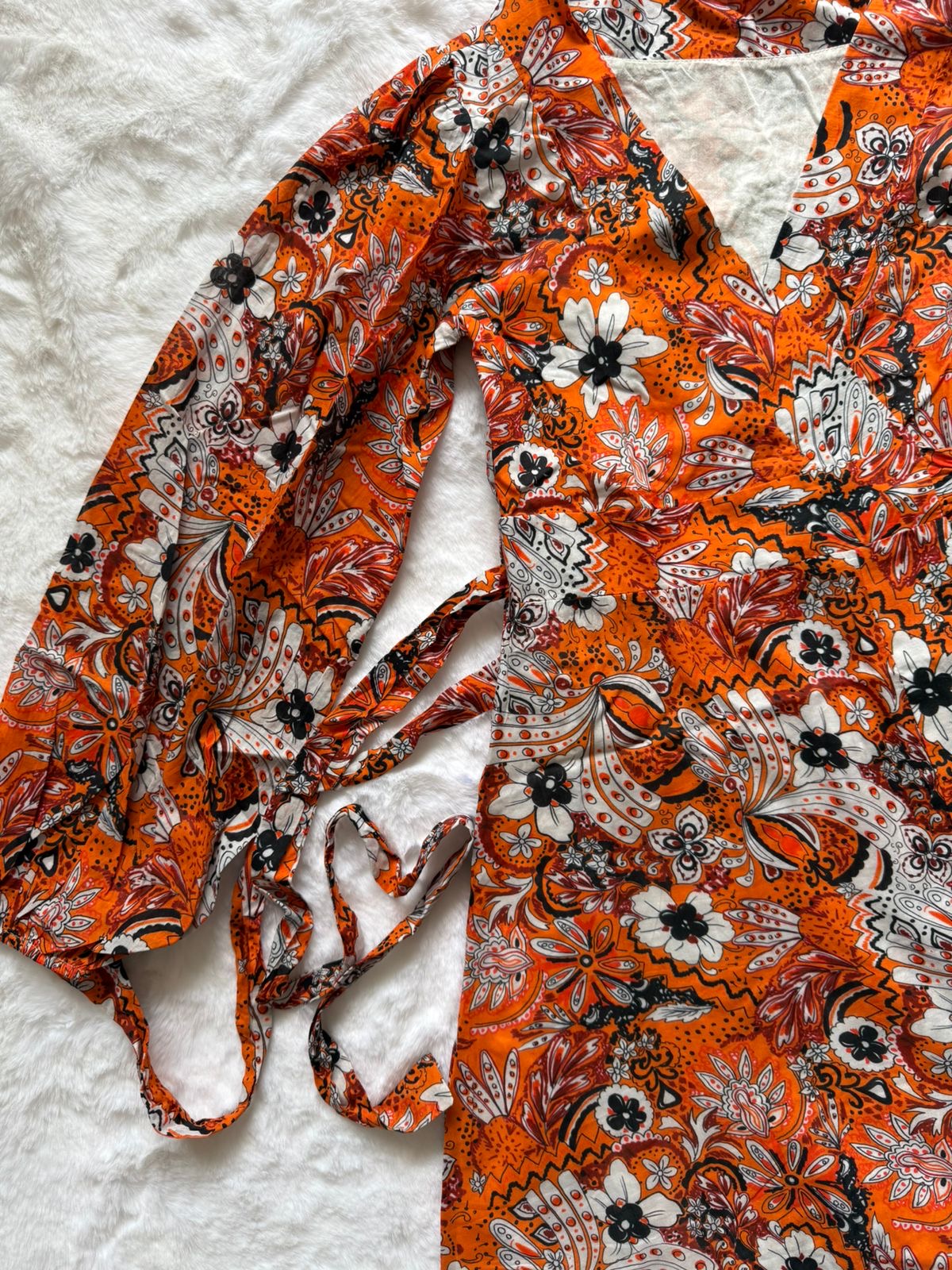 Wrap around dress
