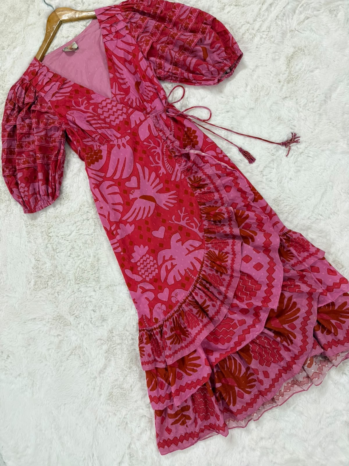 Wrap around dress