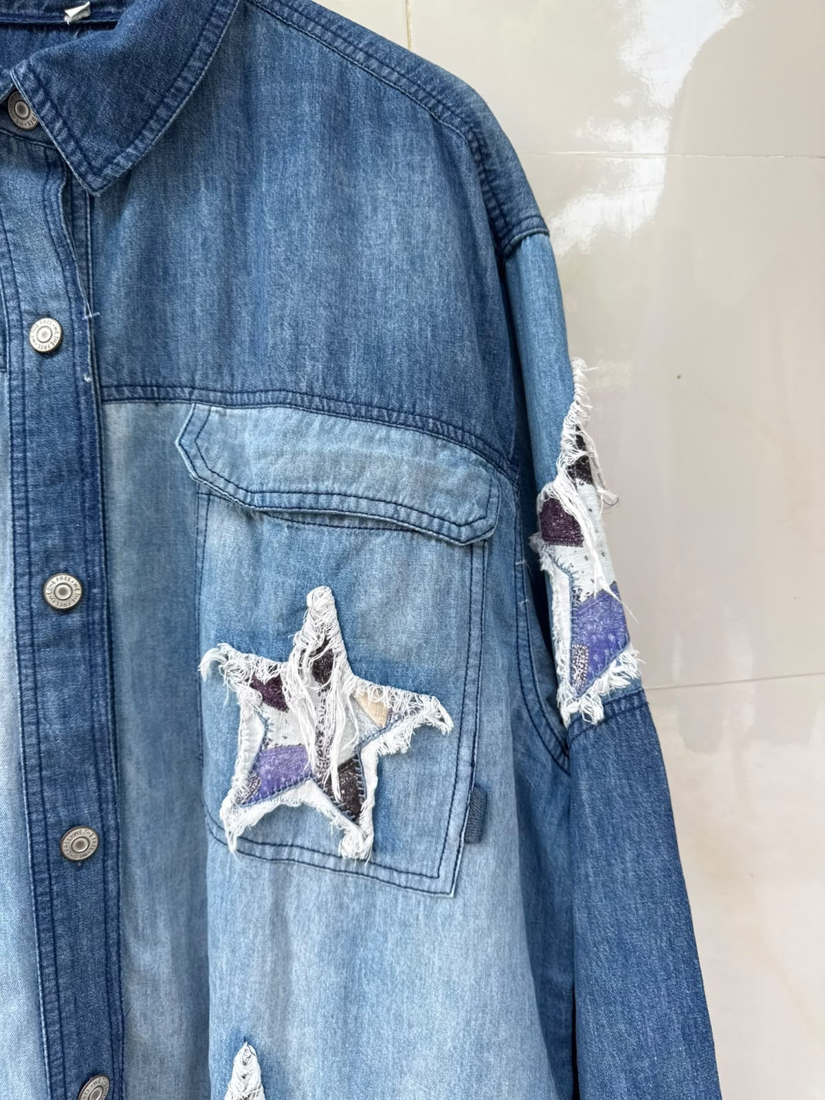 Denim shirt