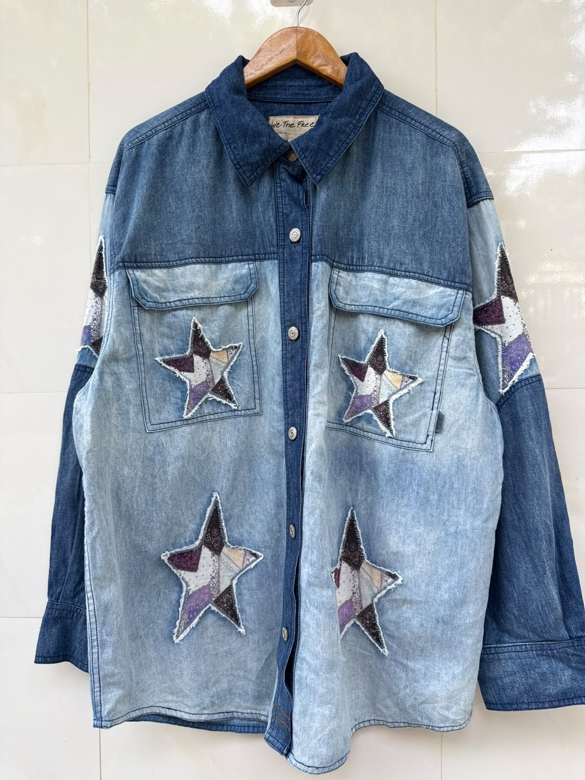Denim shirt