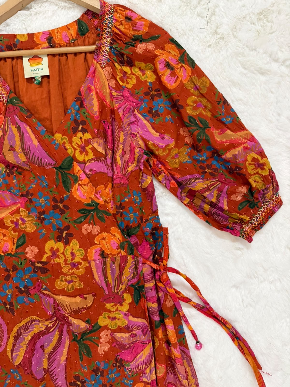 Wrap around dress